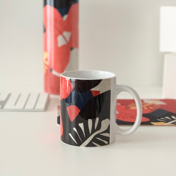 Hibiscus Coffee Mug