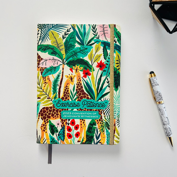 Exercise Patience Convention Notebook - Giraffes