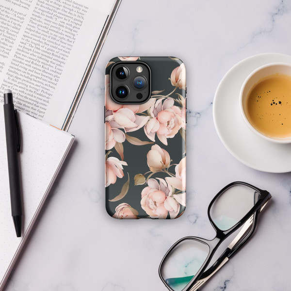 Peony Tough Case for iPhone®