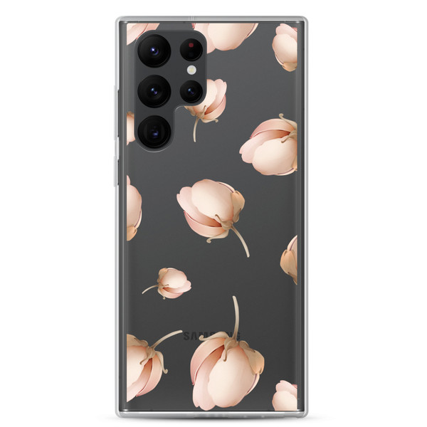 Peony Buds Clear Case for Samsung®