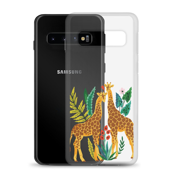 Giraffe Lovers Clear Case for Samsung®