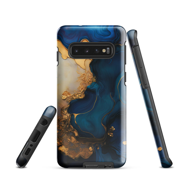 Midnight Abstract Paint Tough case for Samsung®