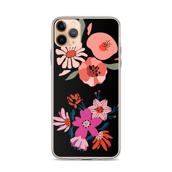 Happy Floral Clear Case for iPhone®