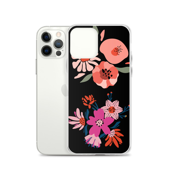 Happy Floral Clear Case for iPhone®