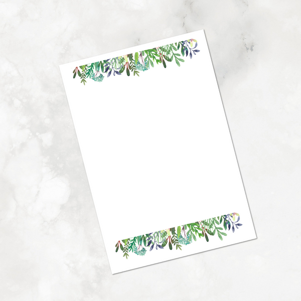 Sweet Fig Border Stationery