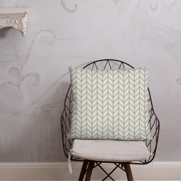 Reversible Chevron Pillow