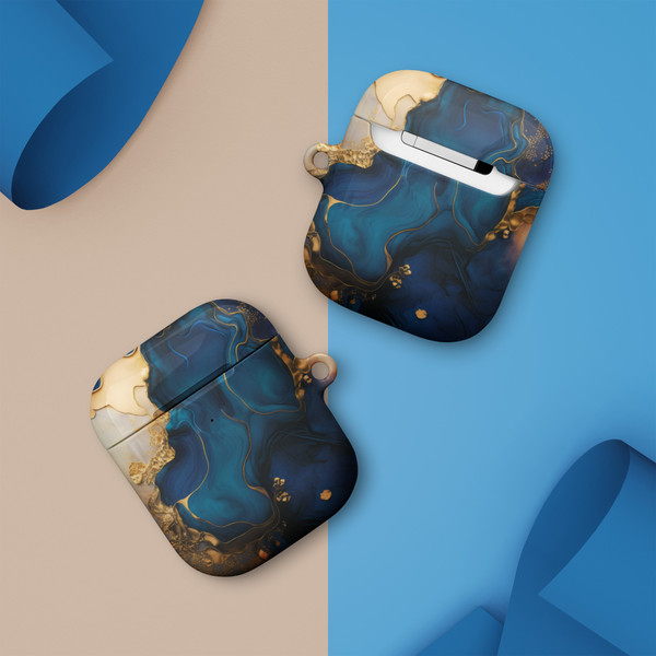 Midnight Abstract Paint Case for AirPods®