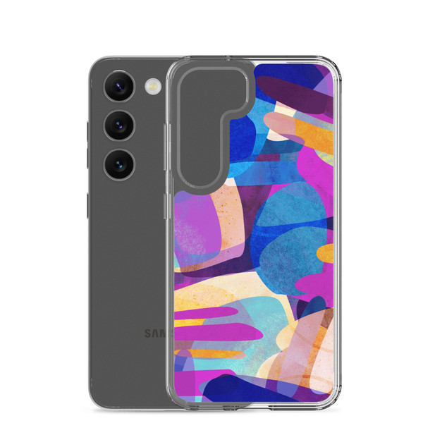 Cool Abstract Clear Case for Samsung®