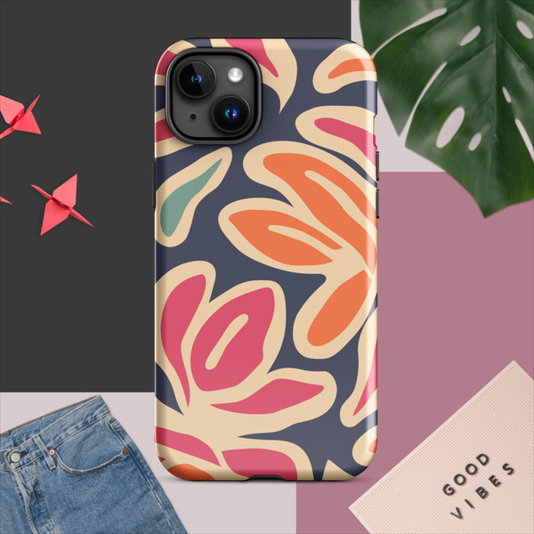 Vintage Flowers Tough Case for iPhone®