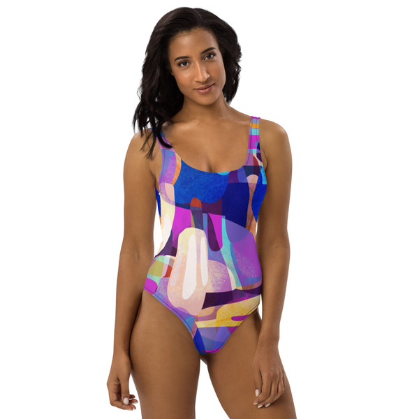 Cool Abstract One-Piece Swimsuit