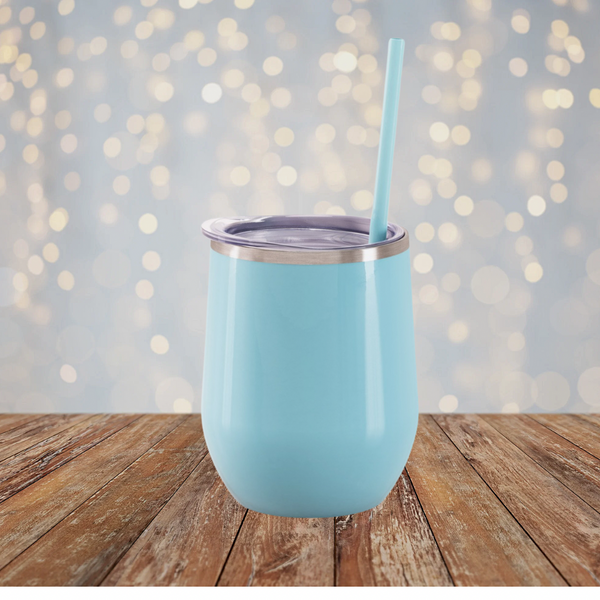 Seafoam  Wine Tumbler