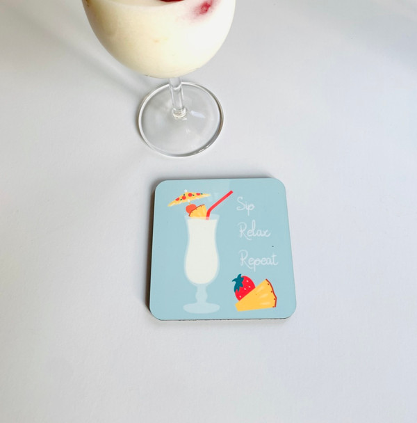 Sip, Relax Repeat Coasters