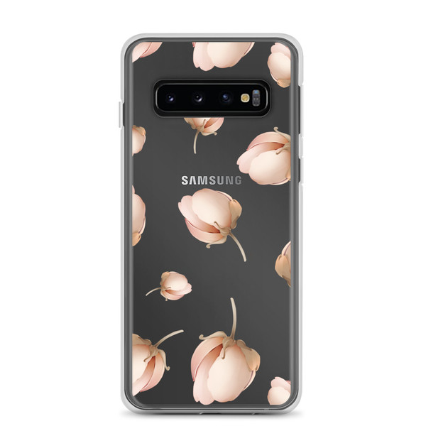 Peony Buds Clear Case for Samsung®