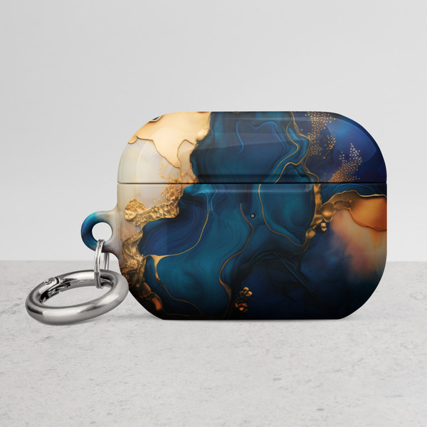 Midnight Abstract Paint Case for AirPods®