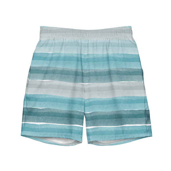 Blue Stripes Men's swim trunks