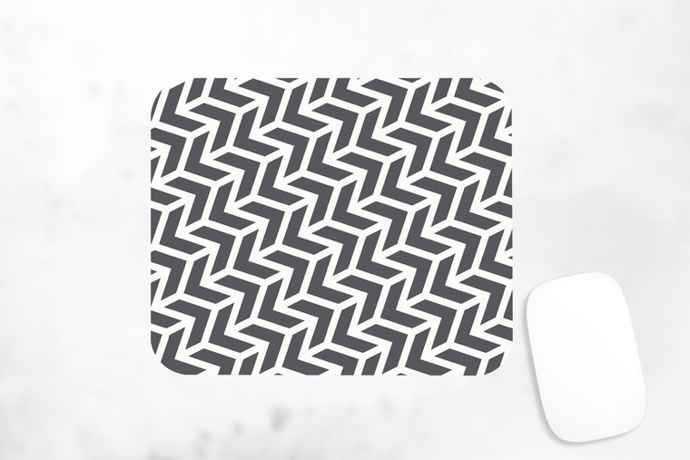 The Gray Arrow Mouse Pad