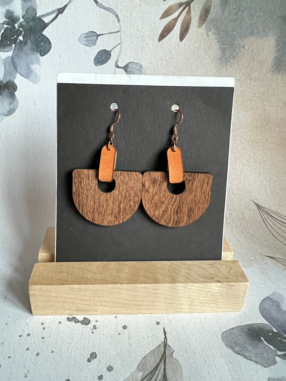 Layla Modern Hoop Earrings