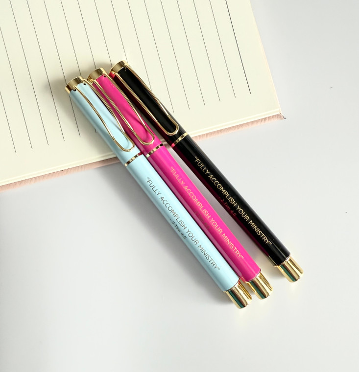 NEW Fully Accomplish Your Ministry Pen Collection