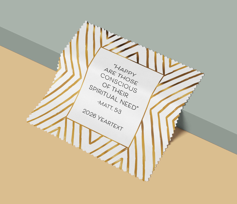 2026 Yeartext Lens Cloth - Diamond