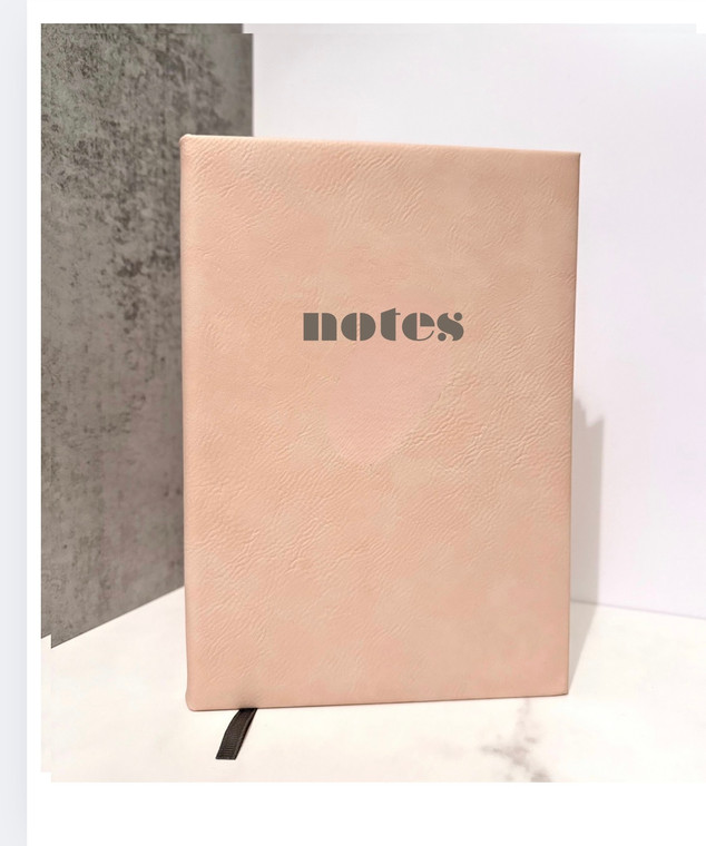 Pink Notes Journal - Engraved