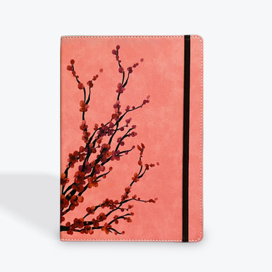 Cherry Blossom branches Notebook - KiCrafts Handmade Gifts