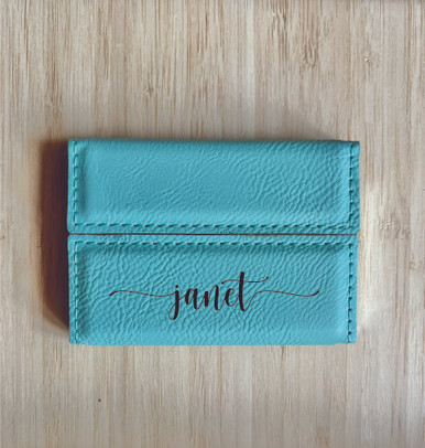 良品 HTC T-5 Wallet Turquoise Card Case 小物