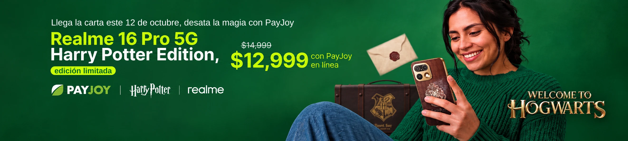 payjoy realme 16 pro 5g Harry Potter edition