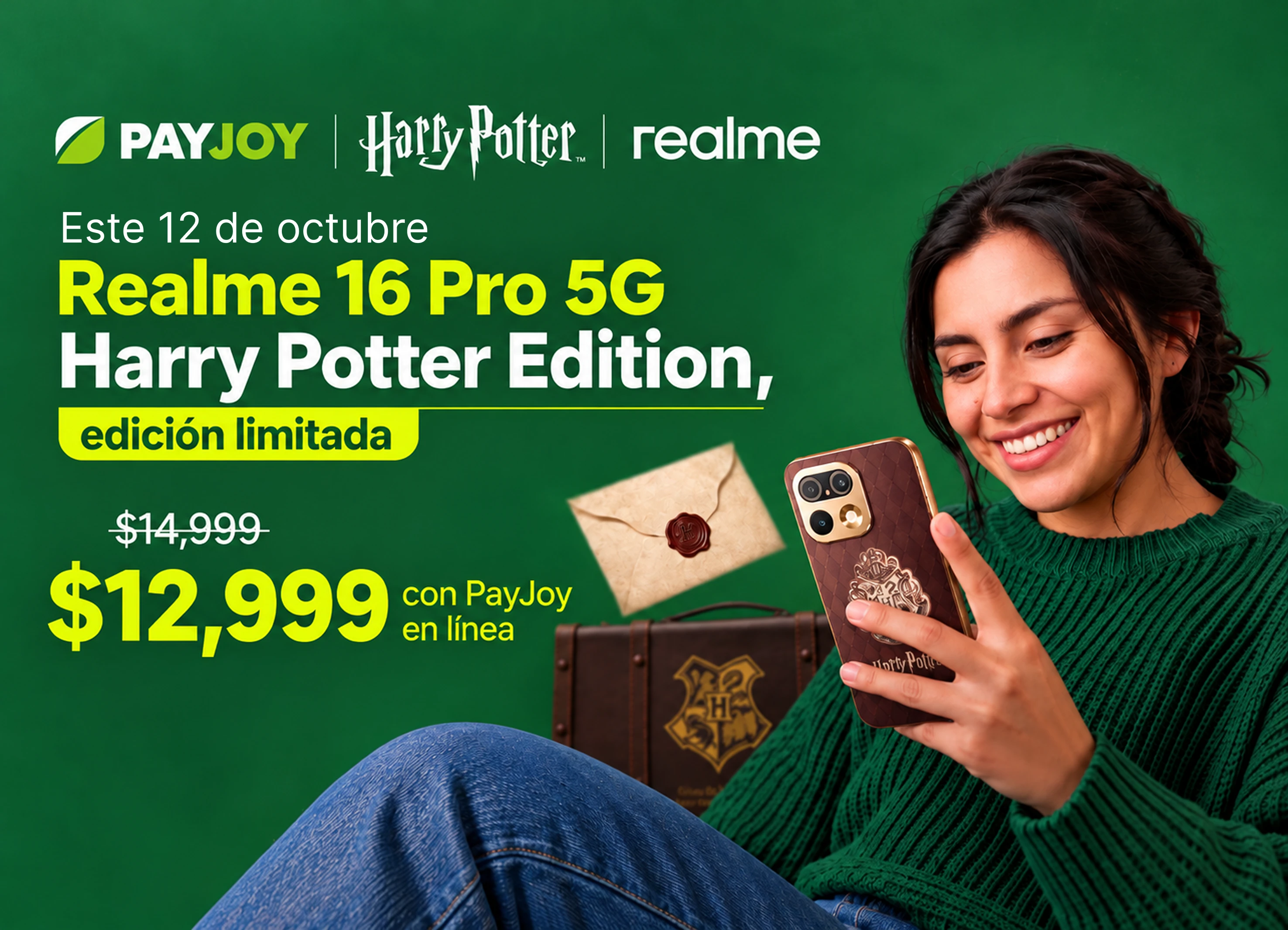 payjoy realme 16 pro 5g Harry Potter edition