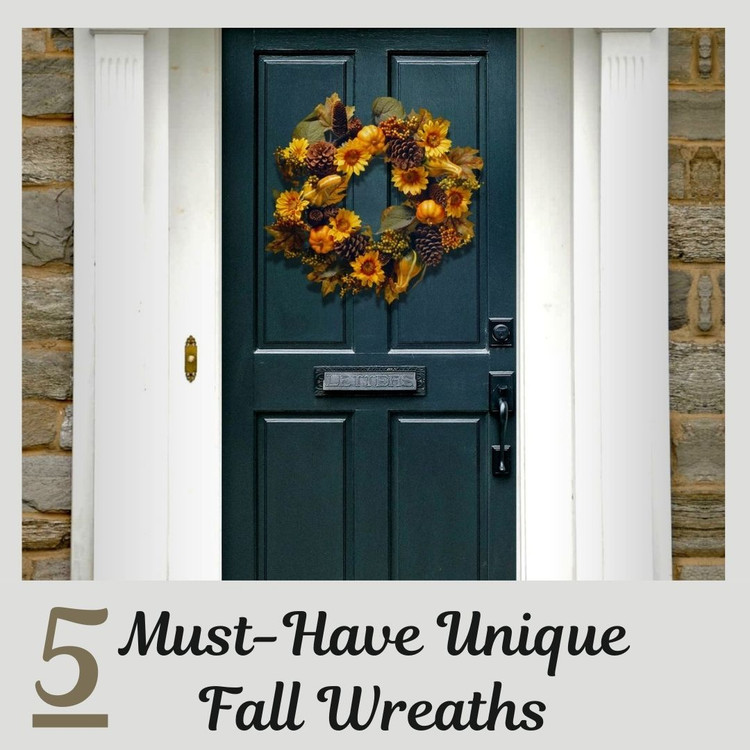 5 Must-Have Unique Fall Wreaths