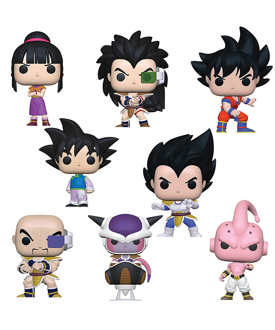 Funko Pop! Animation: Bundle of 8: Dragonball Z - Nappa, Vegeta