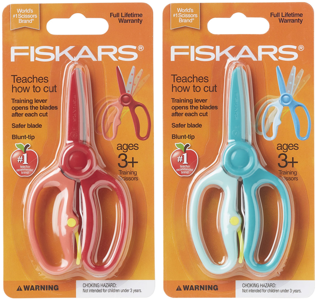 Fiskars Color Scissors Fiskars Preschool Kids' Training Scissors-Assorted Colors