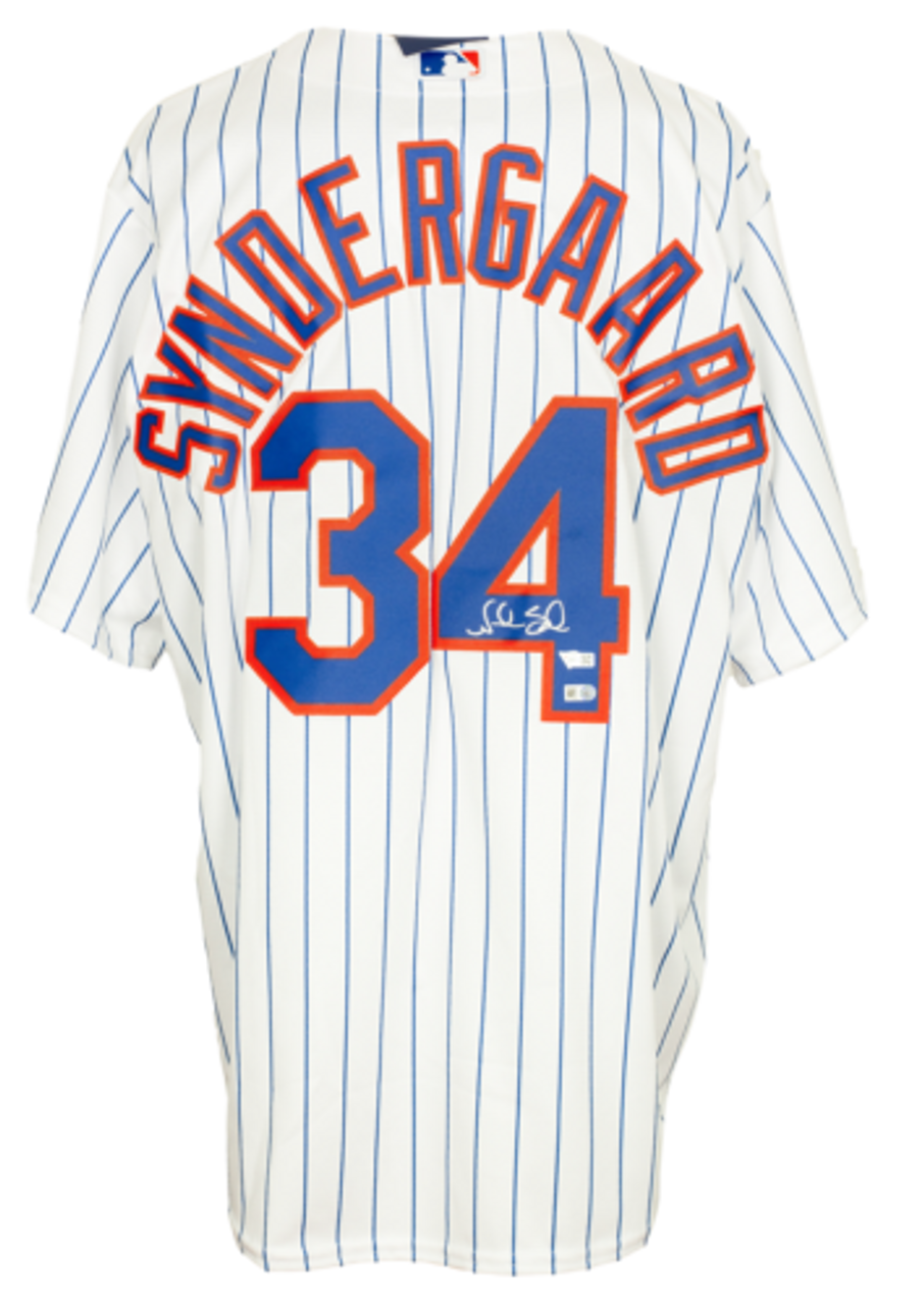 Autographed New York Mets Noah Syndergaard Fanatics Authentic