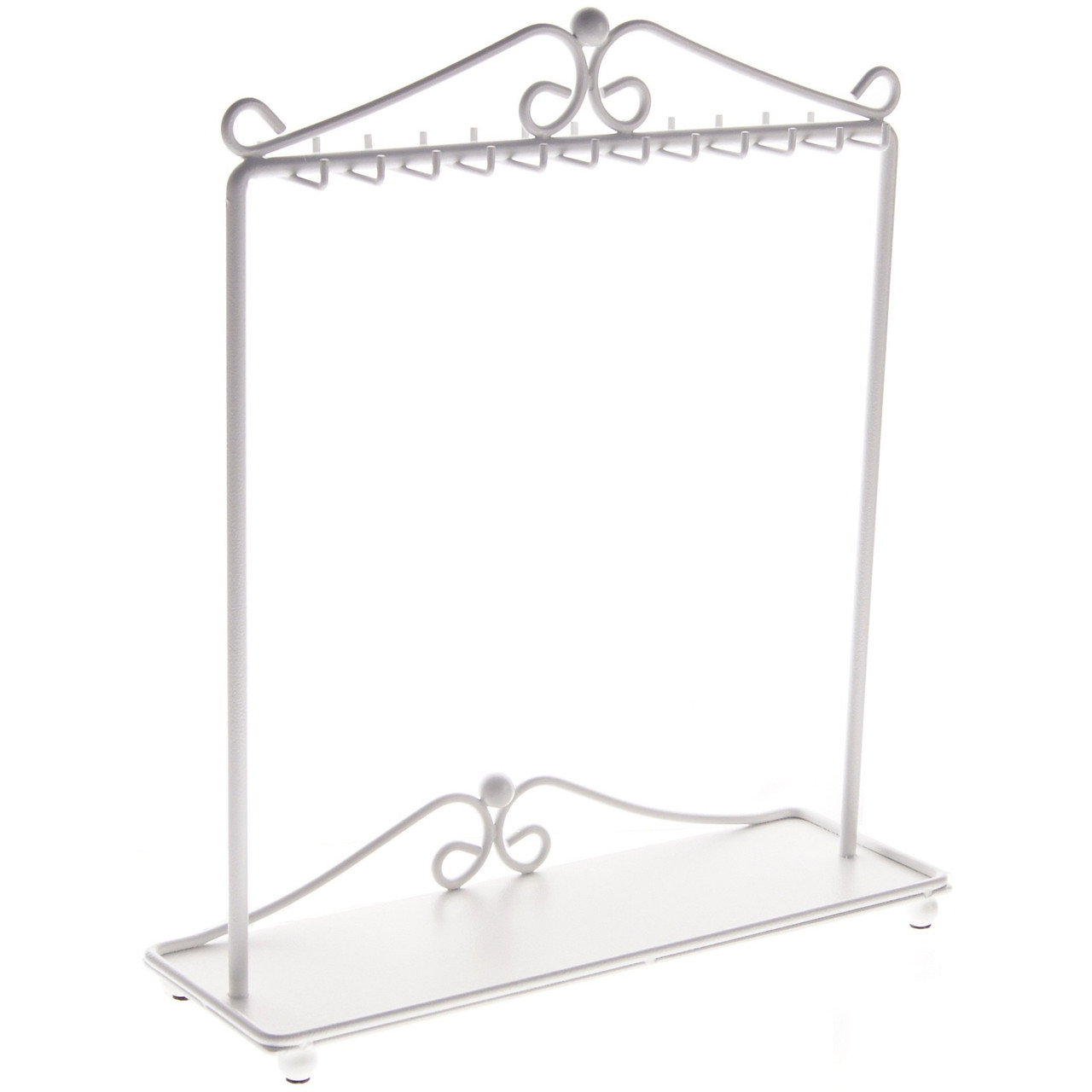 long tall necklace holder display stand jewelry organizer rack