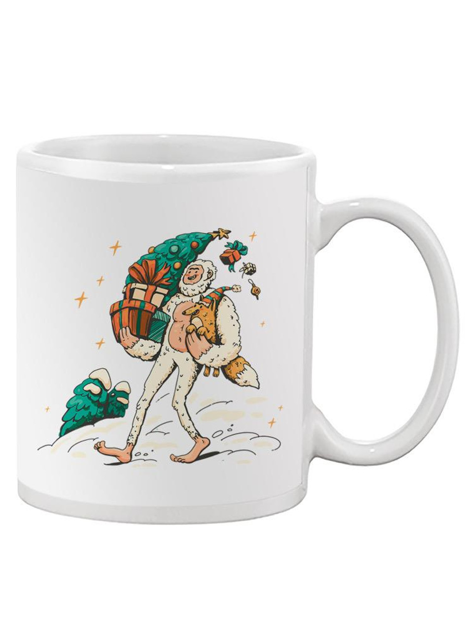 Christmas Yeti Mug