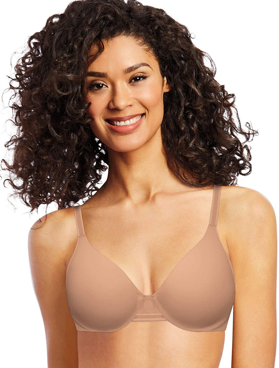 Bali Women's One Smooth U Smoothing & Concealing Underwire Pink