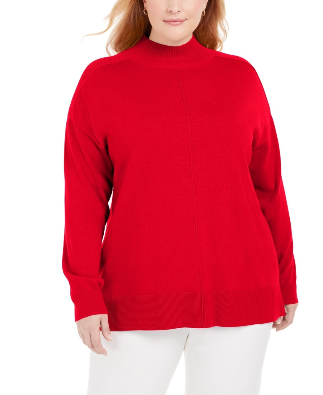 Karen scott store mock neck sweater