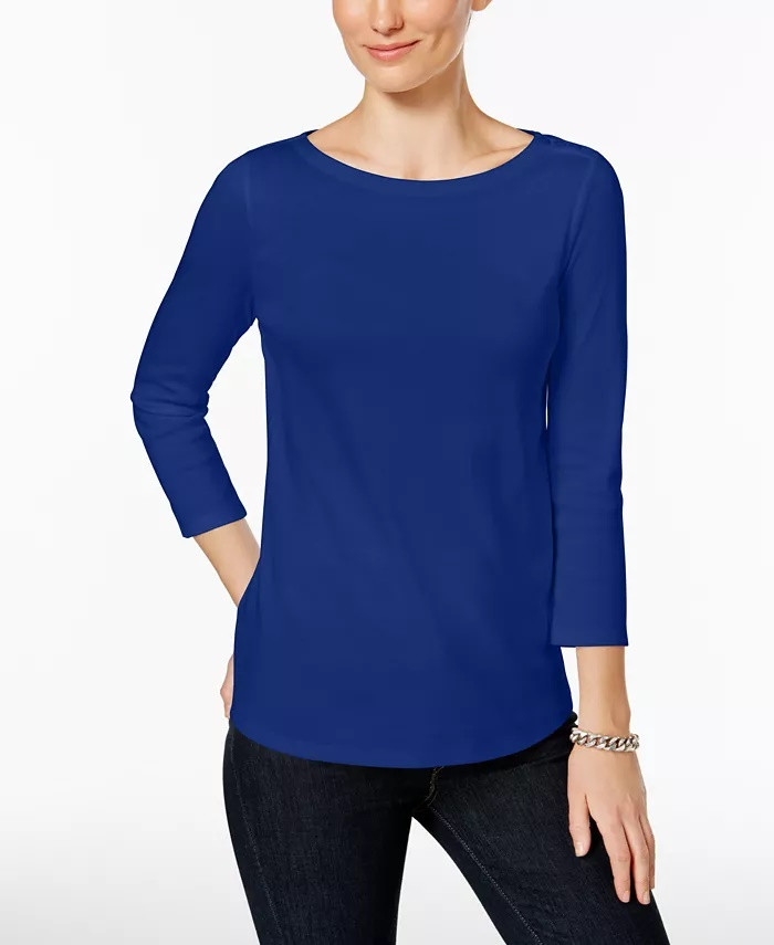 charter club pima cotton tops