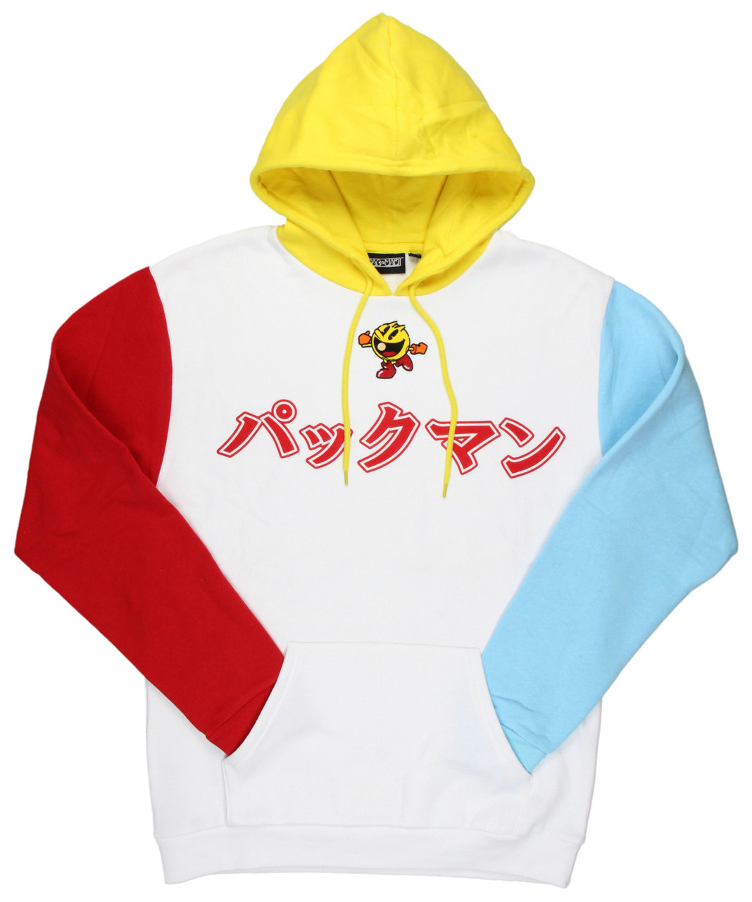 White pac man on sale hoodie