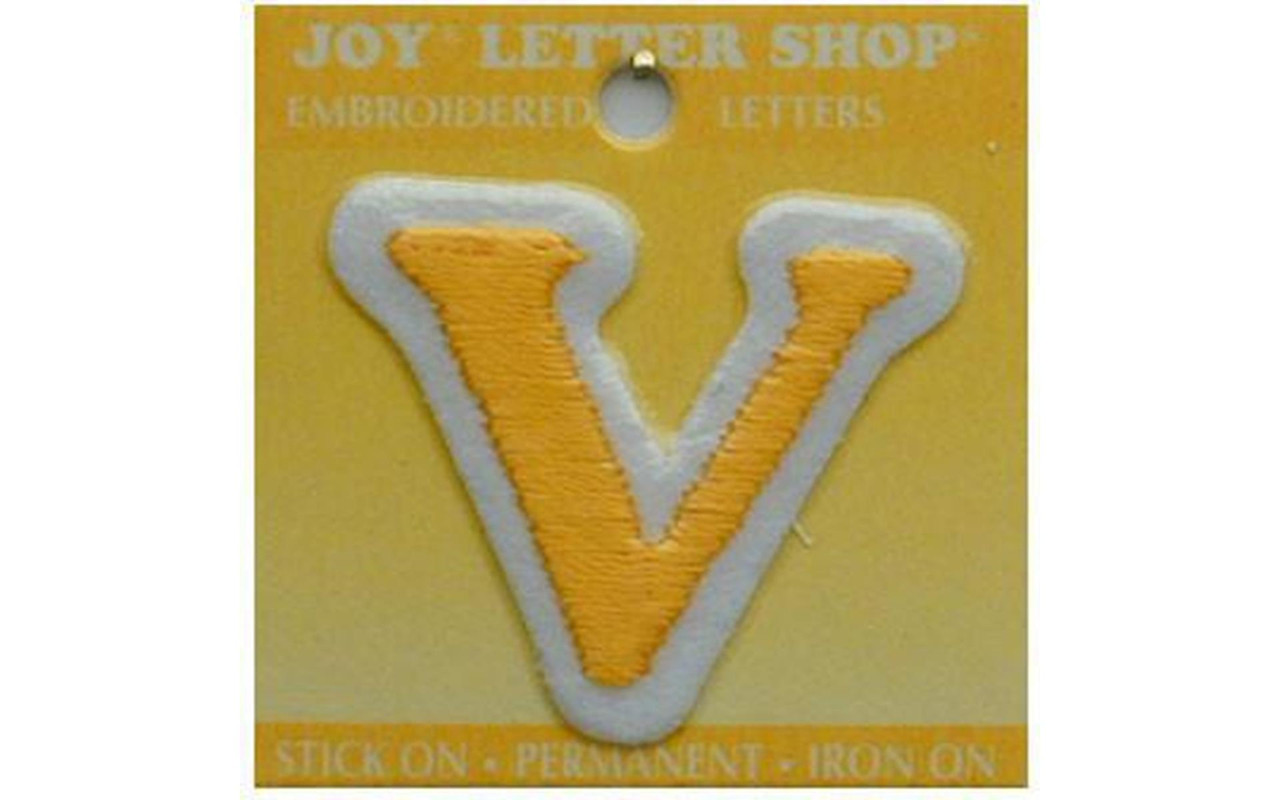 Joy Applique Letter Iron on Cooper 1.5 Red A