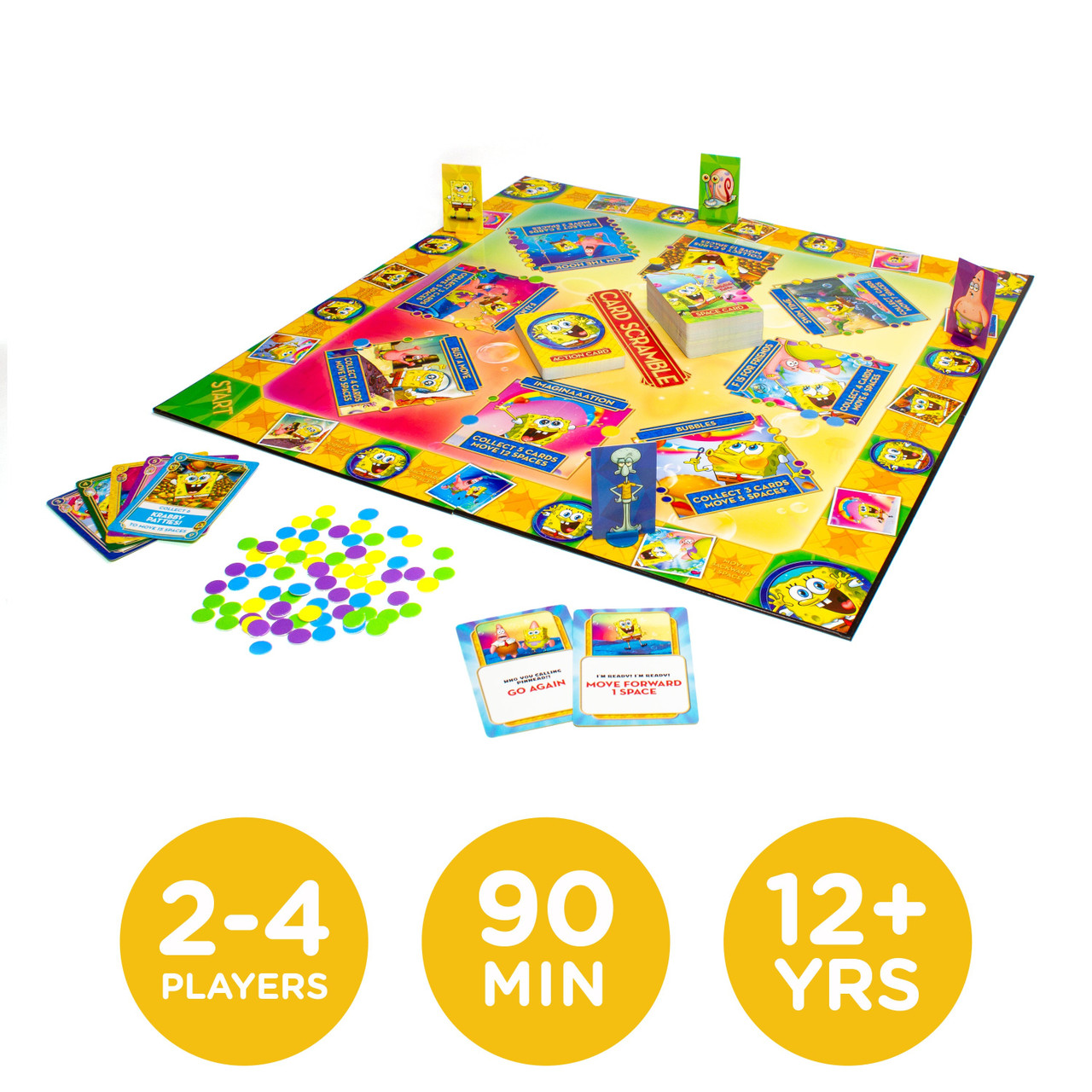 Aquarius Beetlejuice Card Scramble Game - 4 Player Strategy Game For Ages 12 And Up - View #10