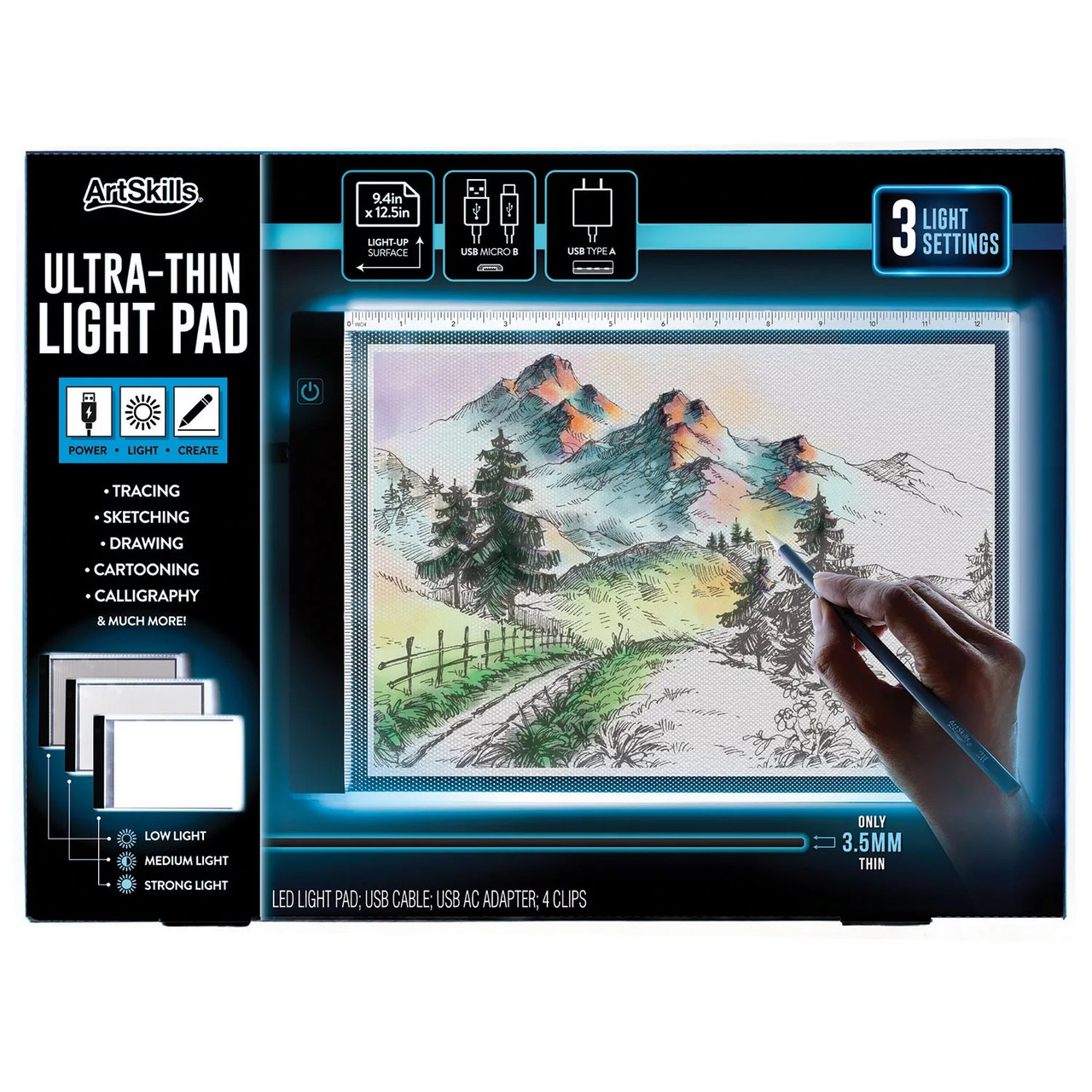 LED Tracing and Drawing Light Pad - China LED Light Box, LED Light Pad