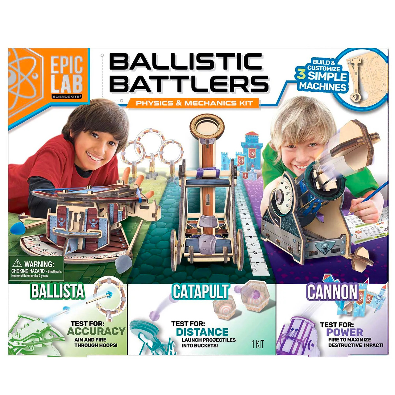 ArtSkills Ballistic Battlers Physics STEM Kit for Kids