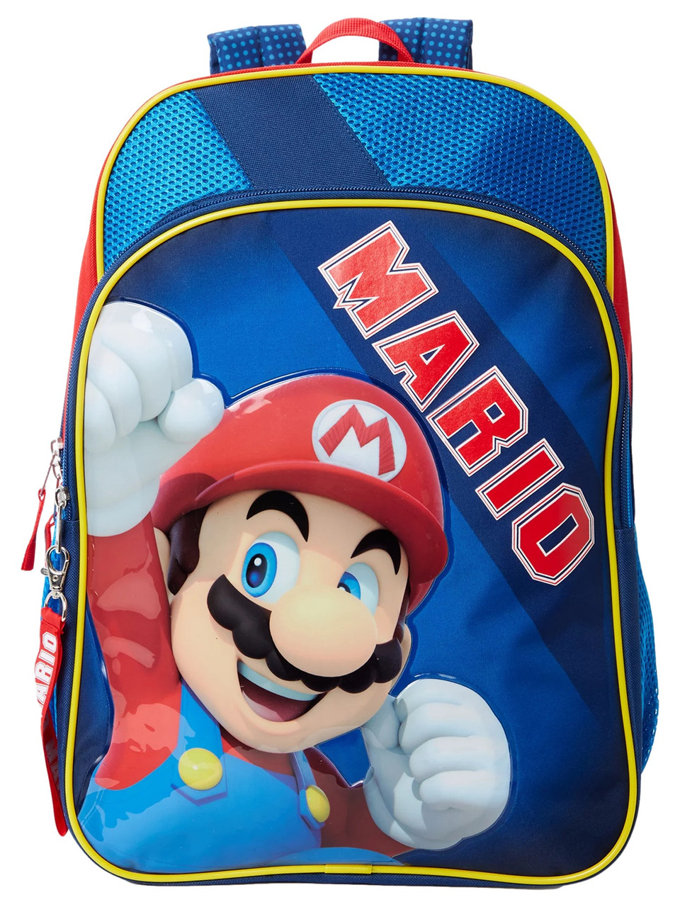 Nintendo Super Mario Bros. Kids 17" Backpack, School Book Bag with Tech ...