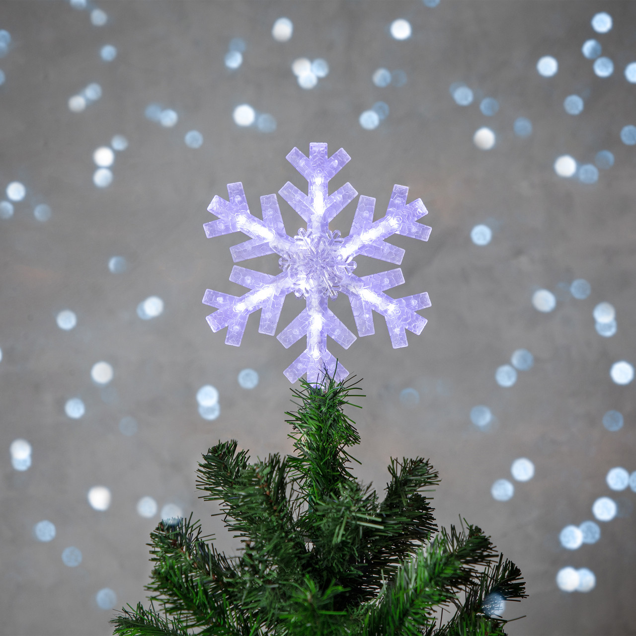 Northlight 18-in Angel White Christmas Tree Topper in the