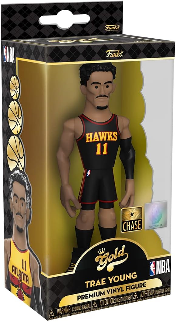 Funko Gold NBA Trae Young Atlanta Hawks Premium Vinyl Figure CHASE