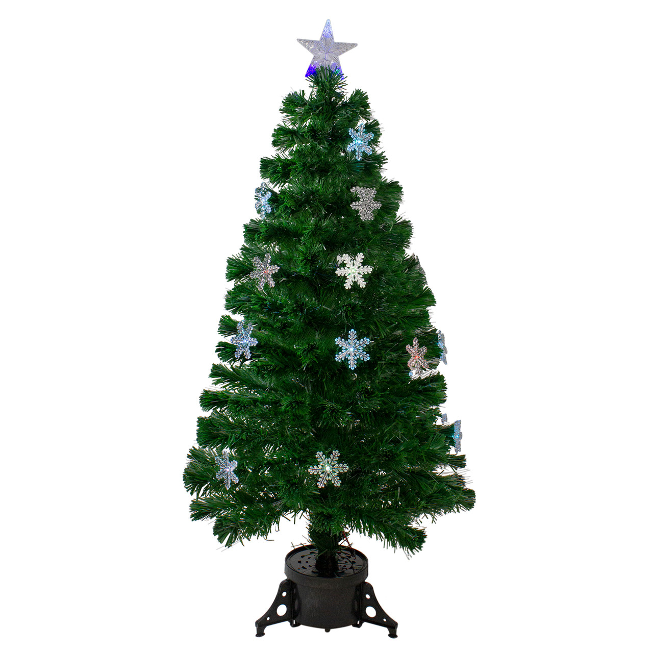 The Holiday Aisle® Lighted Artificial Christmas Tree - Includes a