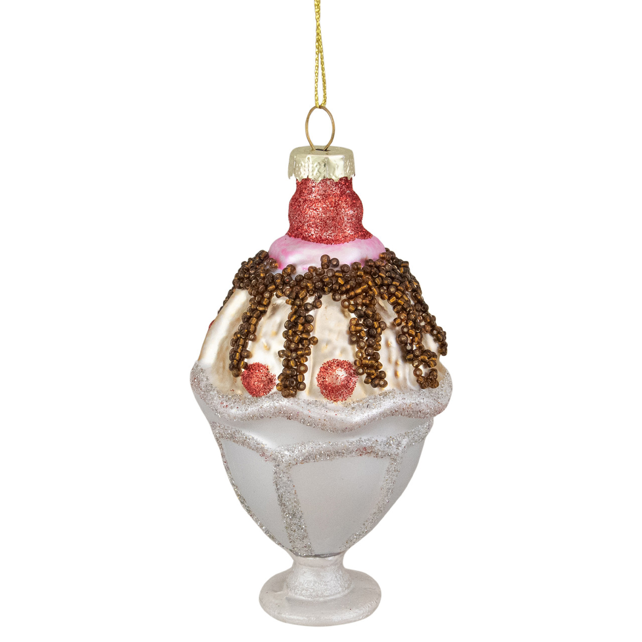 Northlight 3.75 Mulled Wine Glass Christmas Ornament