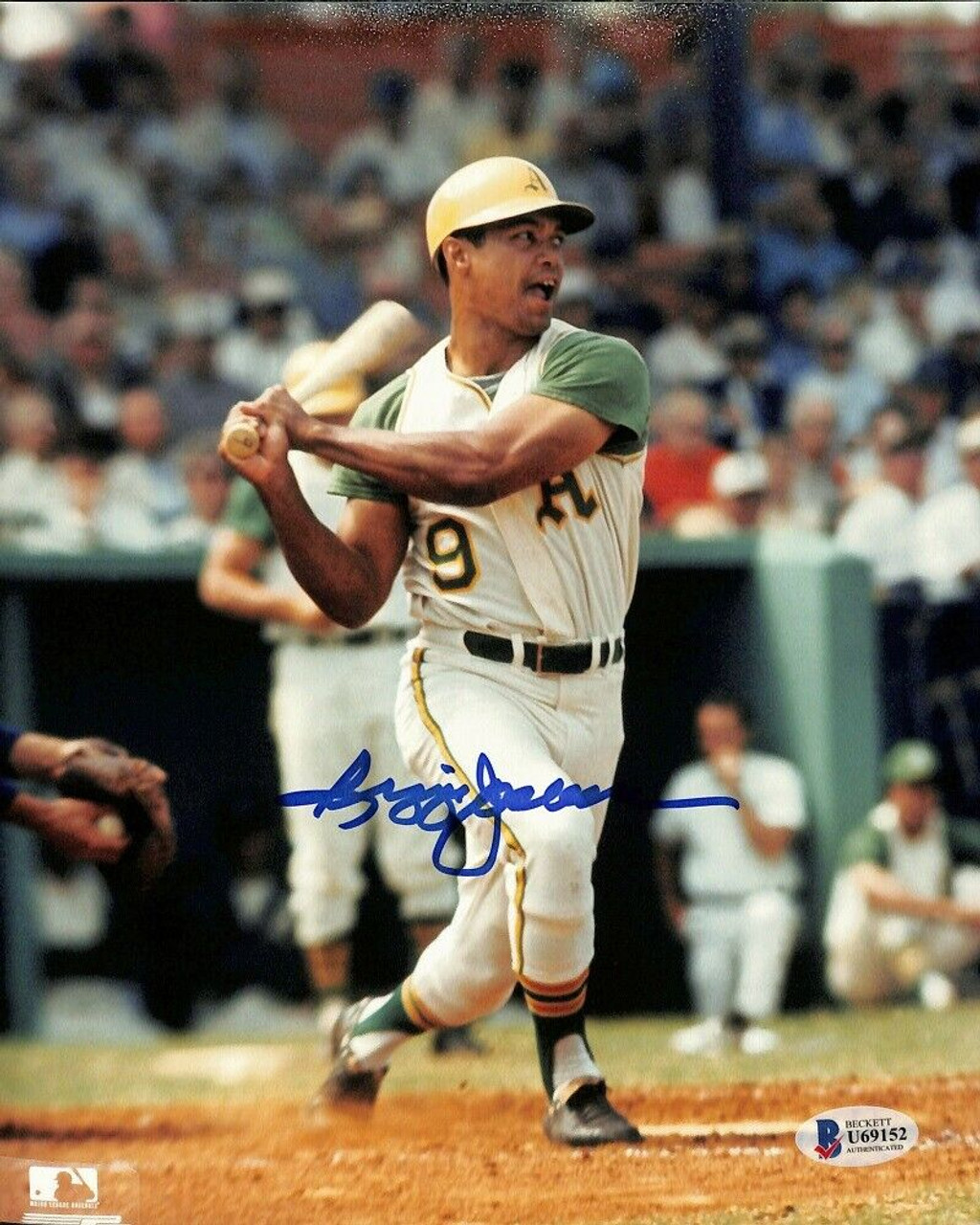 Reggie Jackson Signed 8x10 Oakland Athletics Baseball Photo BAS