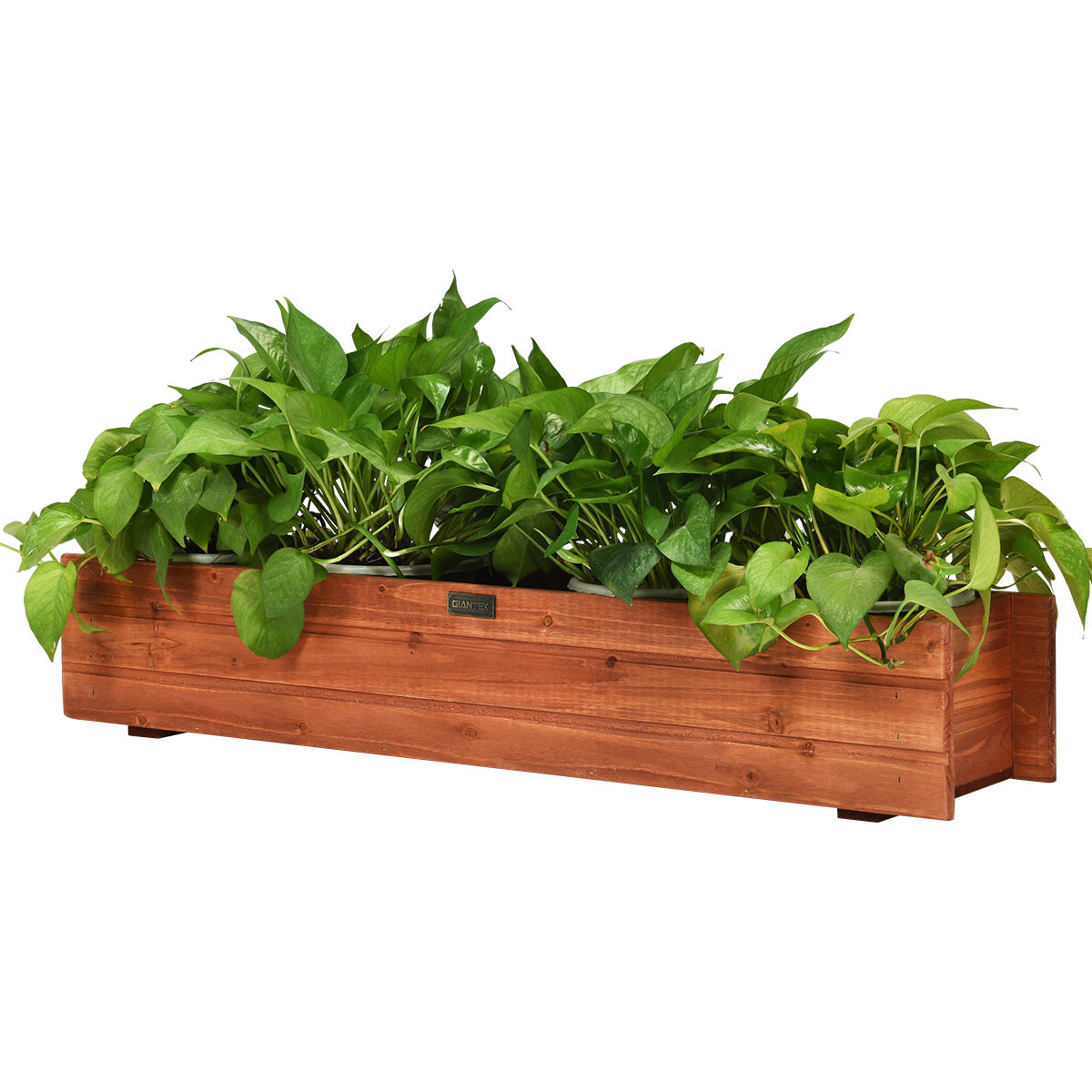 36 Inch Wooden Flower Planter Box Garden Yard Decorative Window Box ...