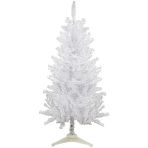 4' Medium White Canadian Pine Artificial Christmas Tree - Unlit